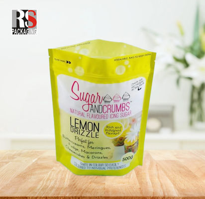 Bolsa laminada a medida Bolsa de embalaje de alimentos de papel de aluminio mate